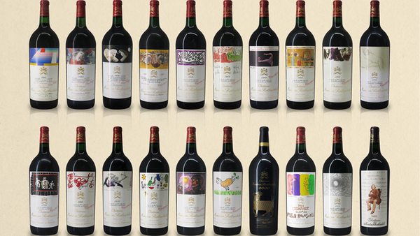 Het kunstzinnige karakter van: Château Mouton Rothschild