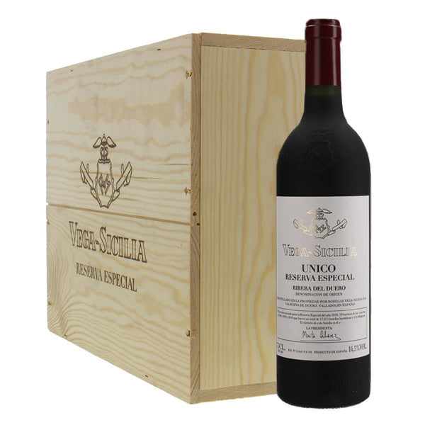 Vega Sicilia Unico Reserva Especial NV (1985, 1990, 1991) (case of 6)