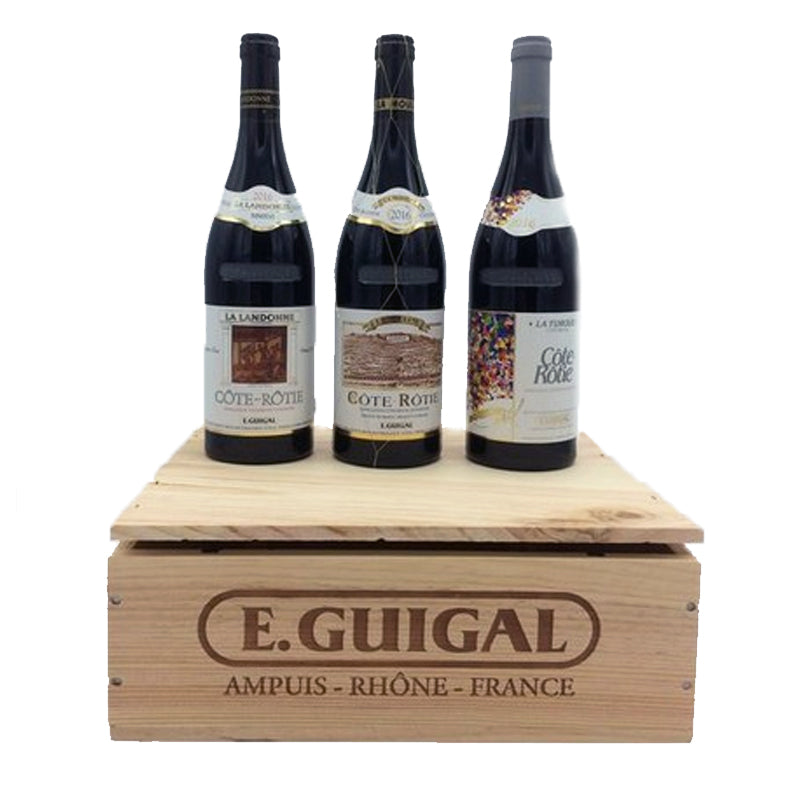 E. Guigal - La Turque, La Landonne, La Mouline 2012 (mixed case)